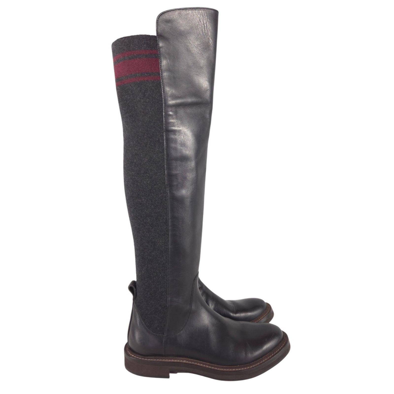 Brunello Cucinelli Brunello Cucinelli Monili Knee High Boots US 7 EU 37 Womens Size US 7 / IT 37 - 4 Thumbnail