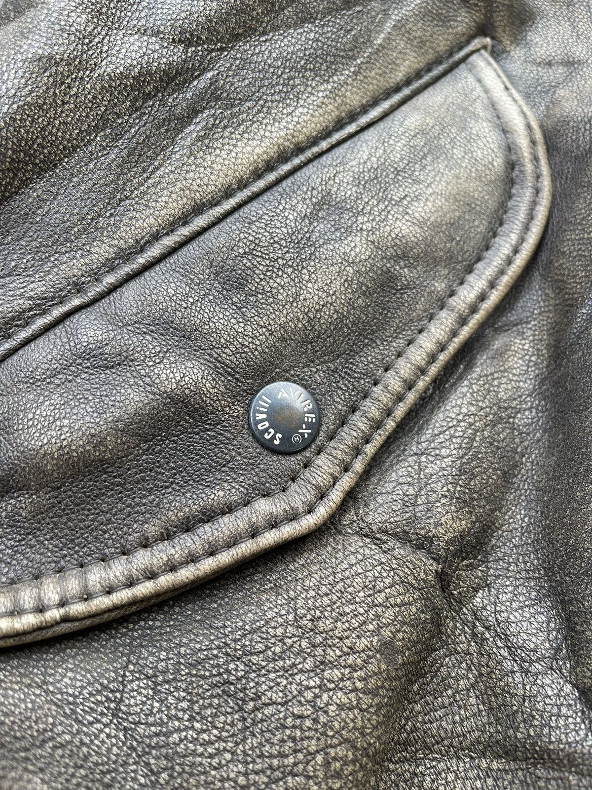 Avirex 🔥Vintage 80's Avirex Goat Skin Flight Bomber Leather Jacket Size US S / EU 44-46 / 1 - 12 Thumbnail