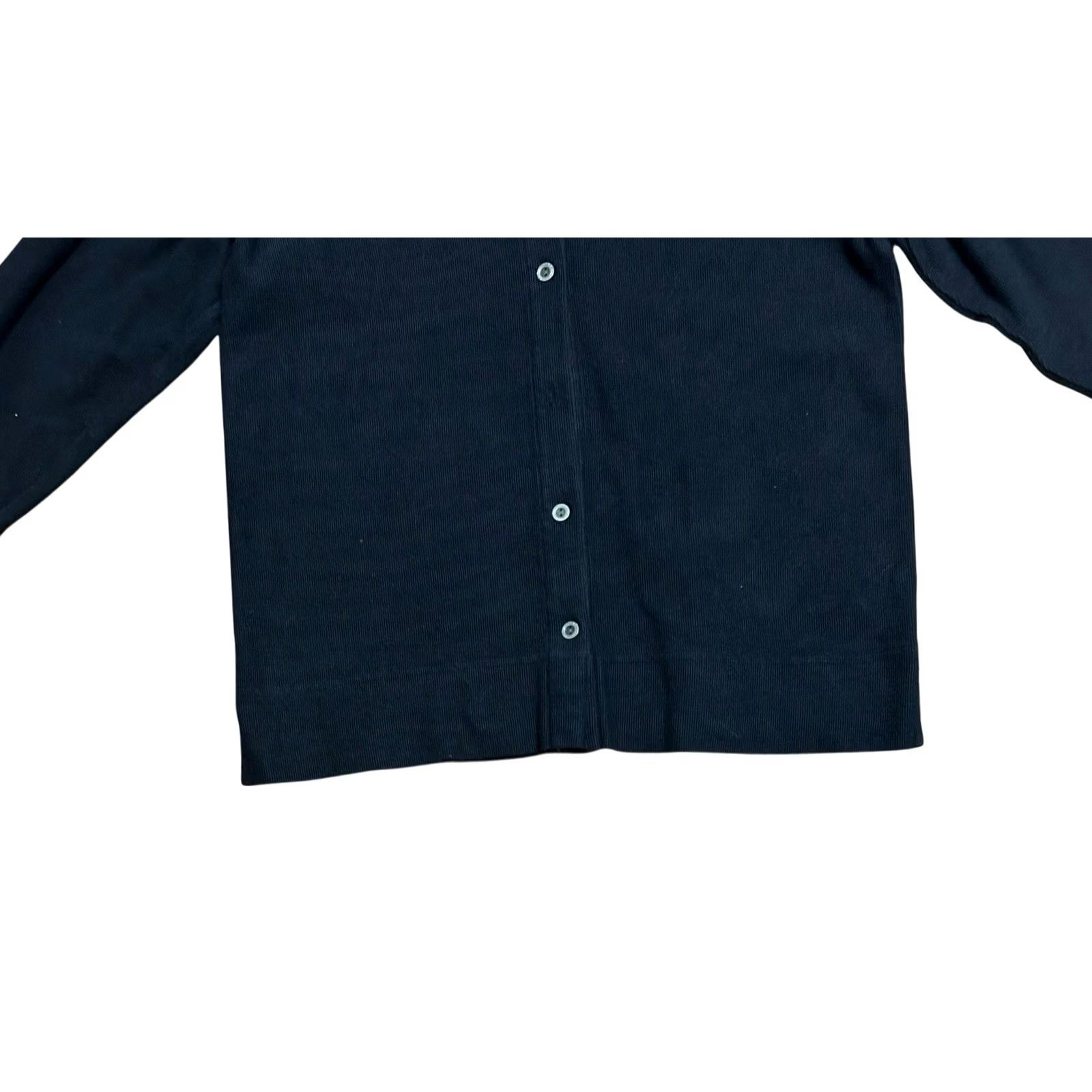 Vintage VINTAGE L.L.Bean Cardigan Sweater Woman Black Petite Large Button Up 90s Y2K Knit Size L / US 10 / IT 46 - 4 Thumbnail