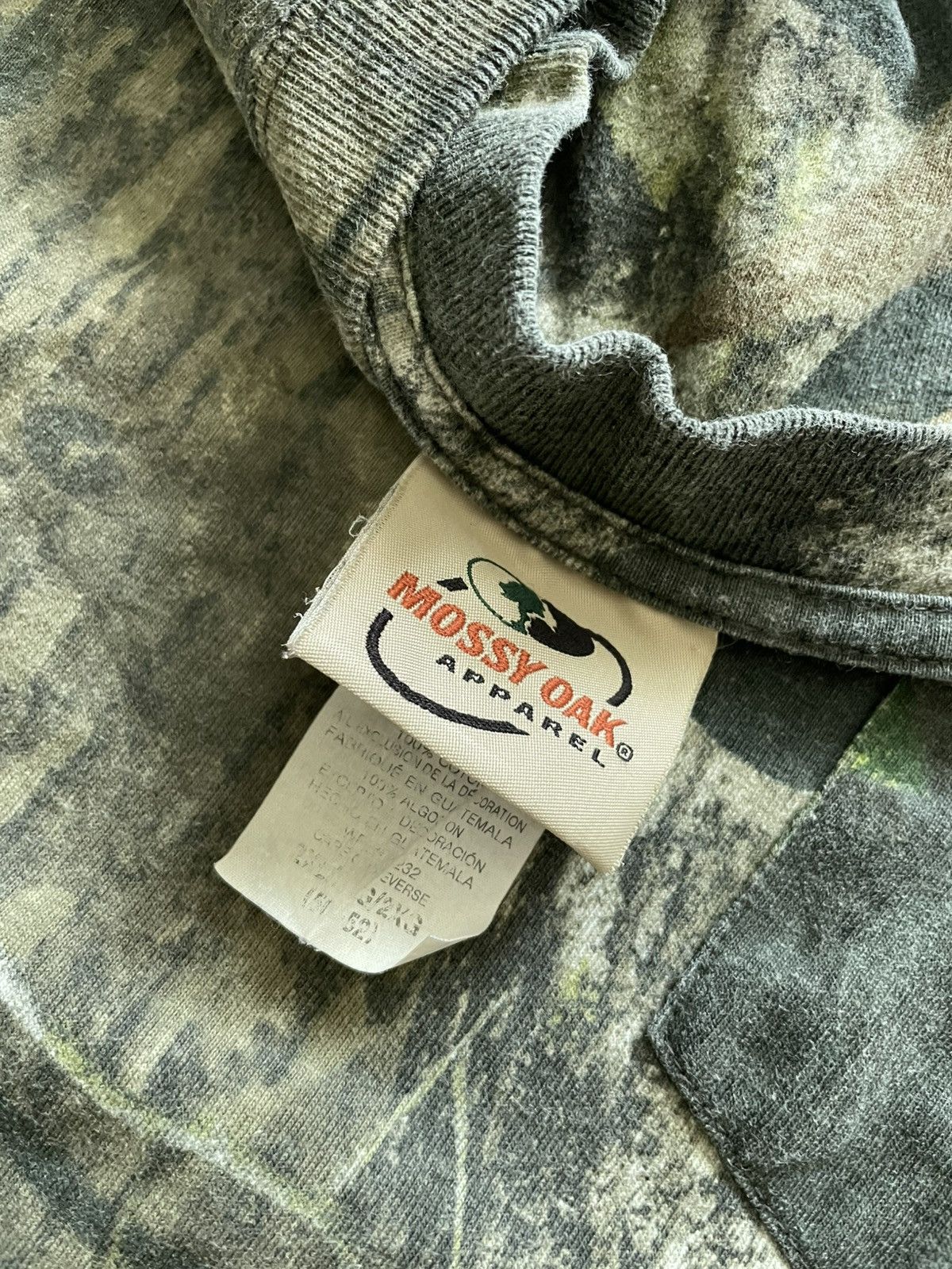 Mossy Oaks × Vintage Vintage Camo Long Sleeve Shirt Mossy Oak Break Up Sz 2XL Size US XXL / EU 58 / 5 - 4 Thumbnail