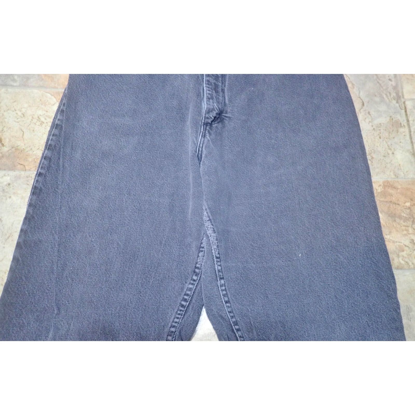 Wrangler Vintage Women’s Wrangler Denim Jeans 14 High Rise Tapered Leg USA Black Cotton 90s Size 36" / US 14 / IT 50 - 7 Thumbnail