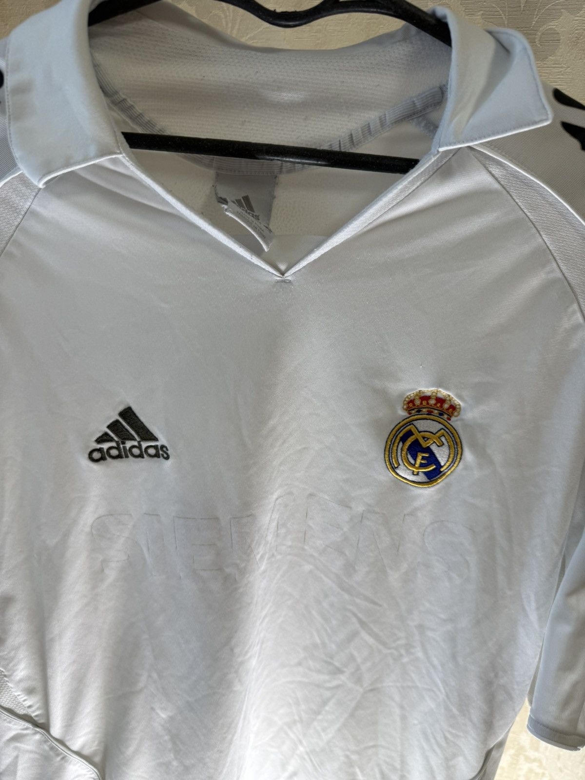 Adidas ✅2005 ADIDAS REAL MADRID JERSEY SERGIO RAMOS NUMBER 5✅ Size US L / EU 52-54 / 3 - 2 Thumbnail
