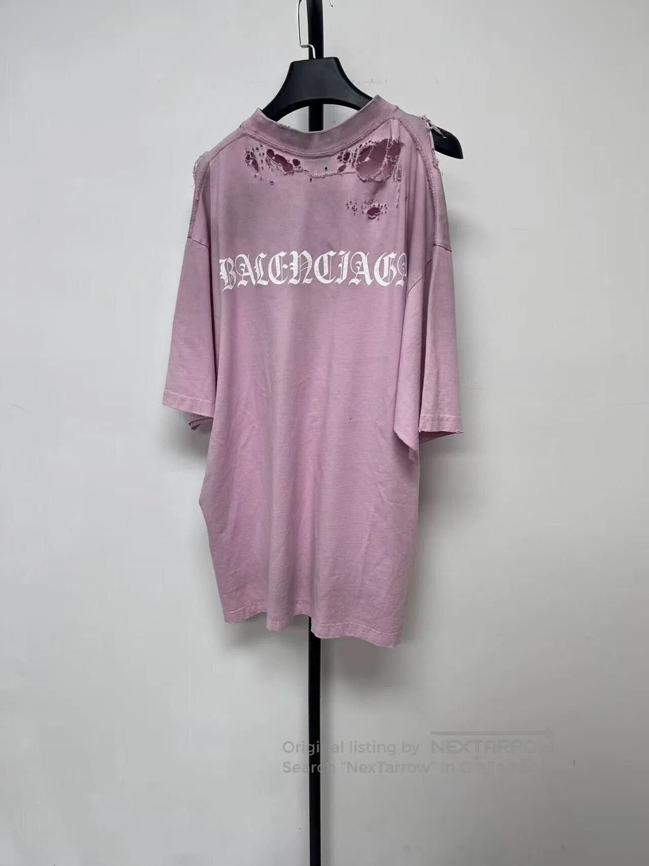 Balenciaga balenciaga logo embroidery fitted t. Size M / US 6-8 / IT 42-44 - 1 Thumbnail