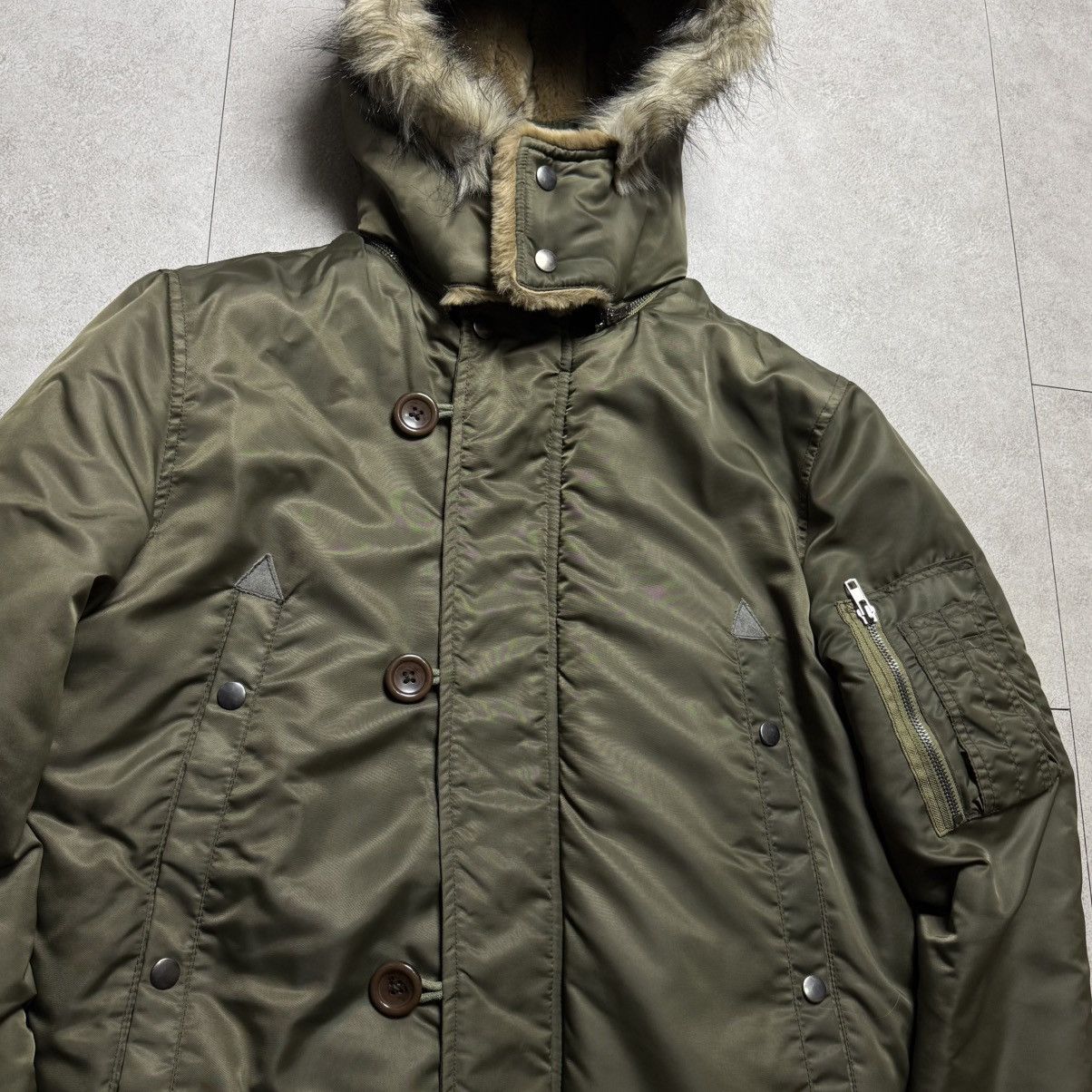BUFFALO BOBS × Japanese Brand Bufflo Bobs Military N-2B Bomber Jacket Size US M / EU 48-50 / 2 - 3 Thumbnail