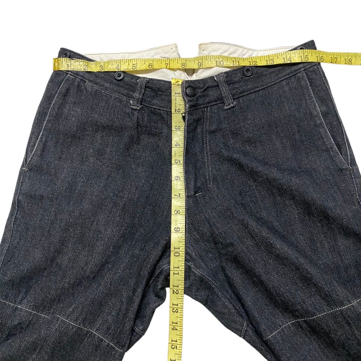 General Research × Mountain Research SS09 Mountain Research Denim Narrow Pants Size US 32 / EU 48 - 15 Thumbnail
