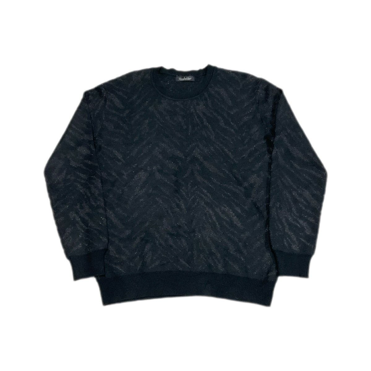 Hysteric Glamour × If Six Was Nine × Tornado Mart 🔥Y2K Archived Tornado Mart Glitter Knit Sweater Size US M / EU 48-50 / 2 - 2 Thumbnail