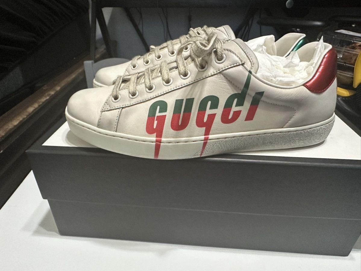 Gucci Gucci Ace Blade Sneakers Size US 8 / EU 41 - 5 Thumbnail