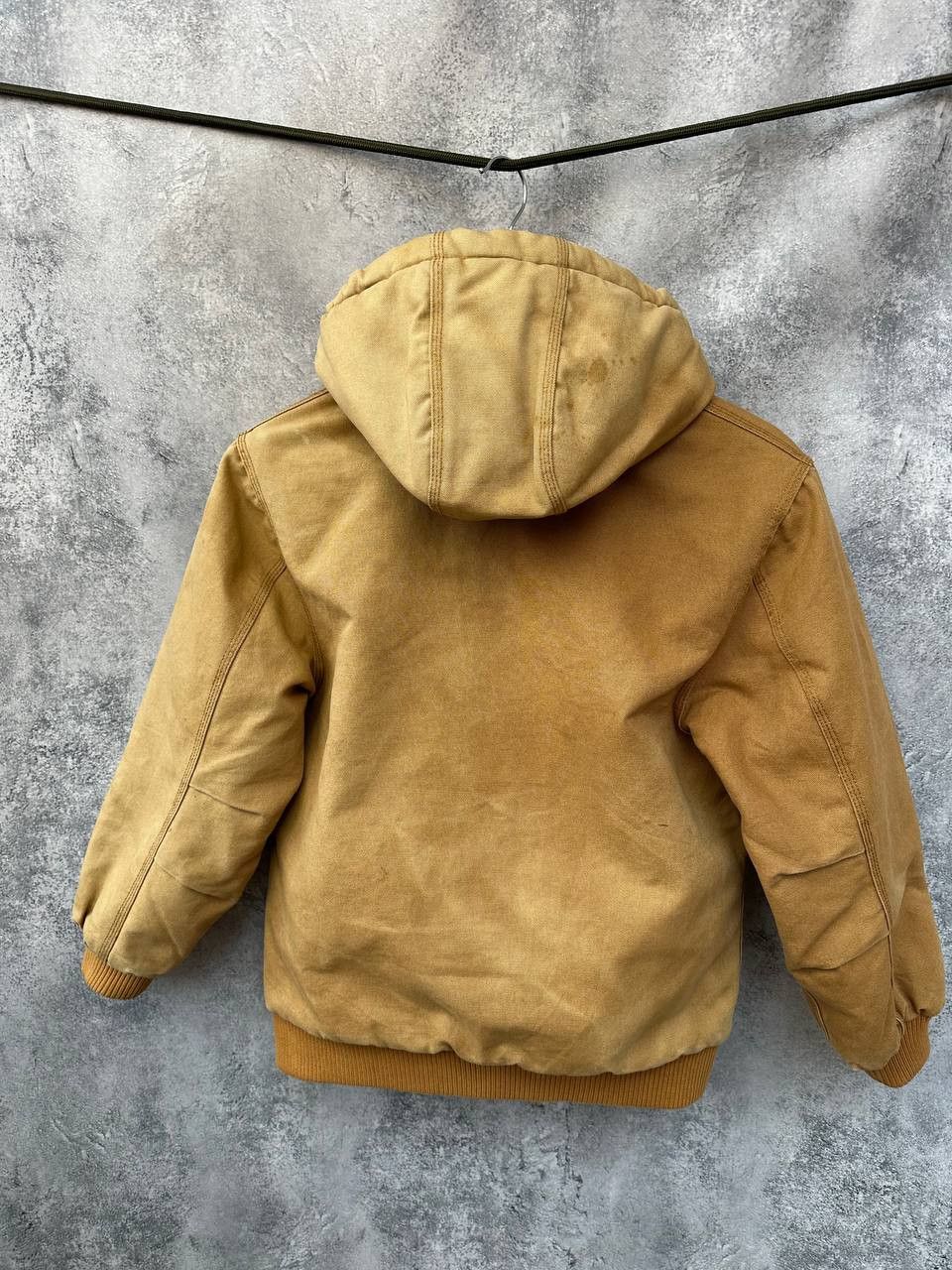 Carhartt × Vintage Carhartt Detroit Vintage Beige Jacket Bomber Y2K Long Sleeve Size XS / US 0-2 / IT 36-38 - 3 Thumbnail