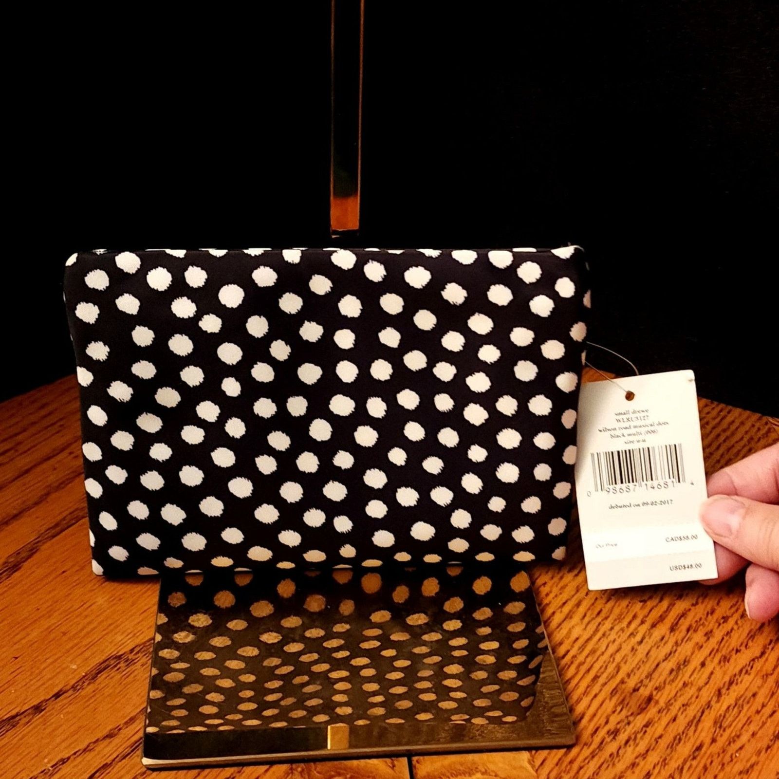 Kate Spade Kate Spade Small Drewe Wilson Road Musical Dots Zipper Pouch Size ONE SIZE - 2 Thumbnail