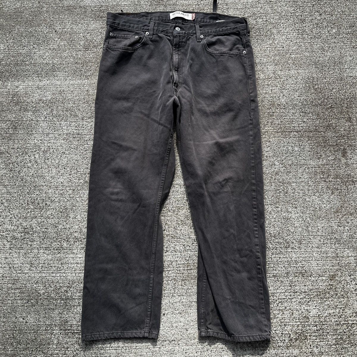 Vintage Vintage Levi’s 505 Faded Jeans 38x30 Worn Distressed Size US 38 / EU 54 - 1 Thumbnail