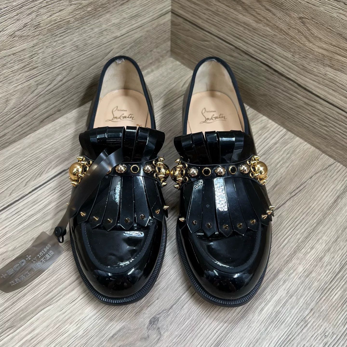 Christian Louboutin Christian Louboutin Tassel Red Sole Shoes Size US 7.5 / IT 37.5 - 1 Thumbnail