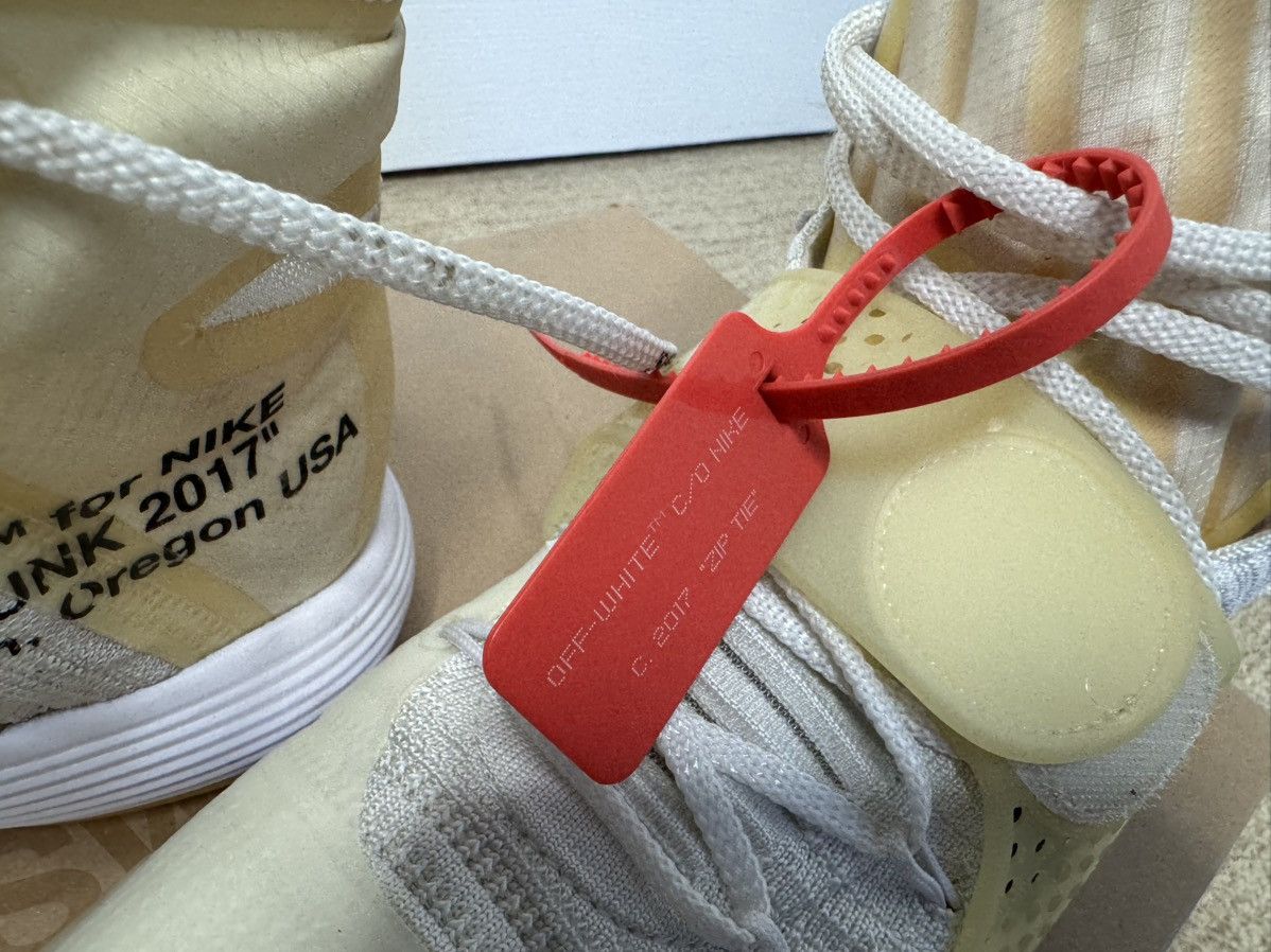 Off-White Nike React Hyperdunk 2017 Flyknit x Off White Size US 12 / EU 45 - 13 Thumbnail