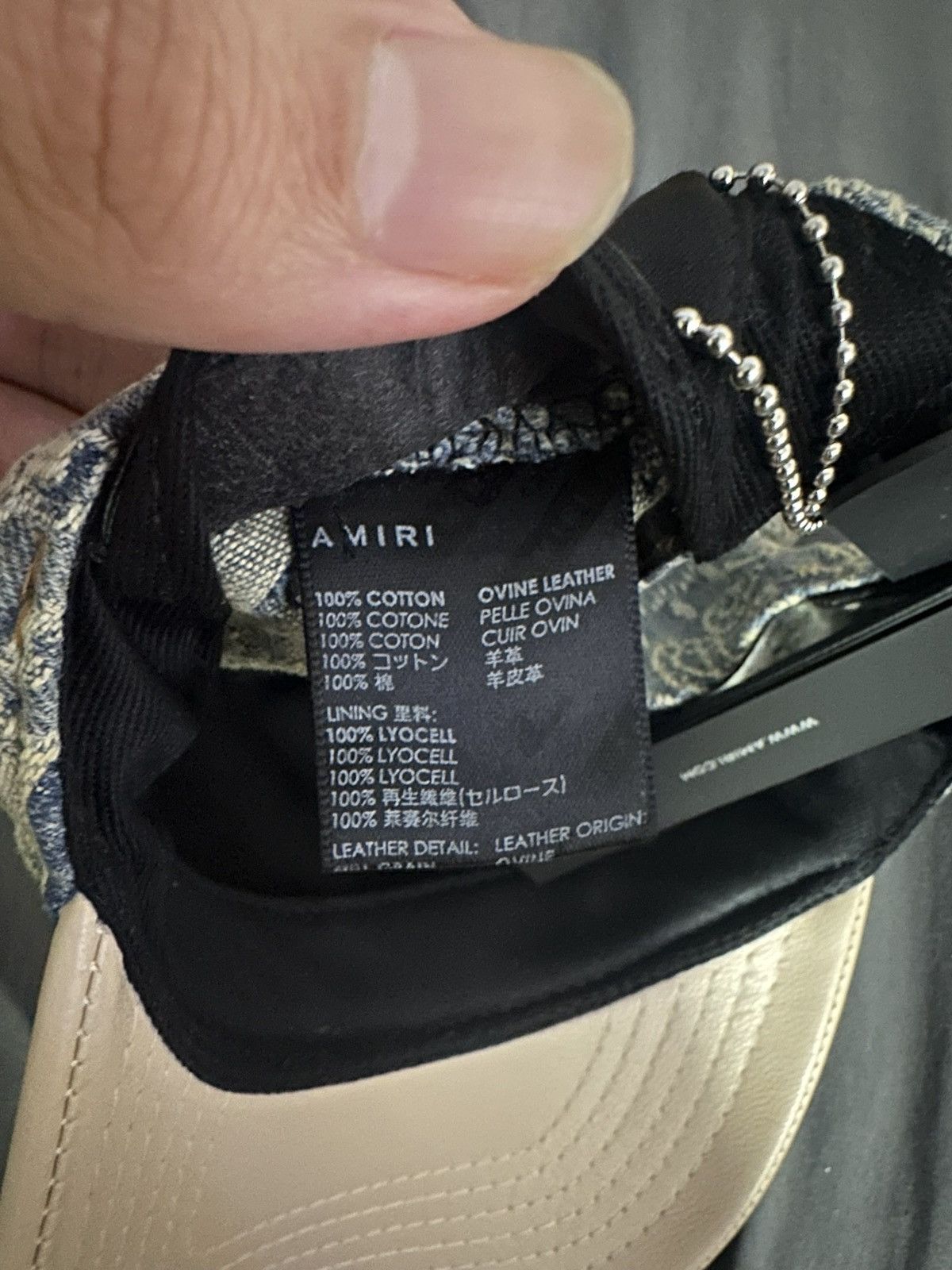Amiri AMIRI bandana SnapBack Size ONE SIZE - 5 Thumbnail