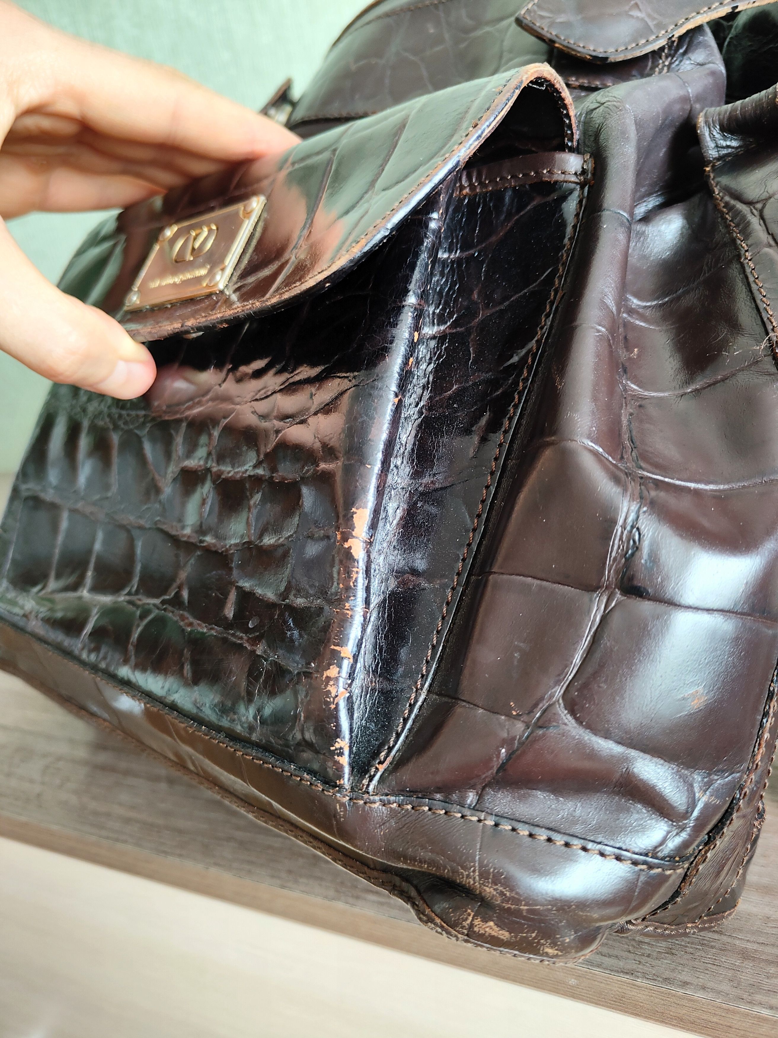 Valentino Valentino Garavani Vintage Leather Bag Shoulder Bag VLTN Size ONE SIZE - 16 Thumbnail