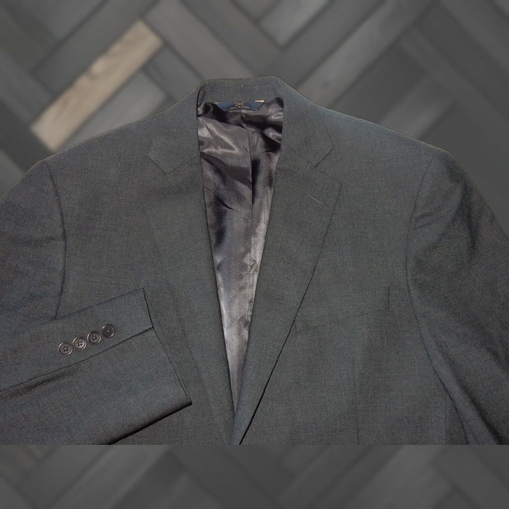 Brooks Brothers VINTAGE Brooks Brothers Men's Blazer Sport Coat Jacket Wool Size 42L Brown Business Casual Size 42R - 1 Thumbnail