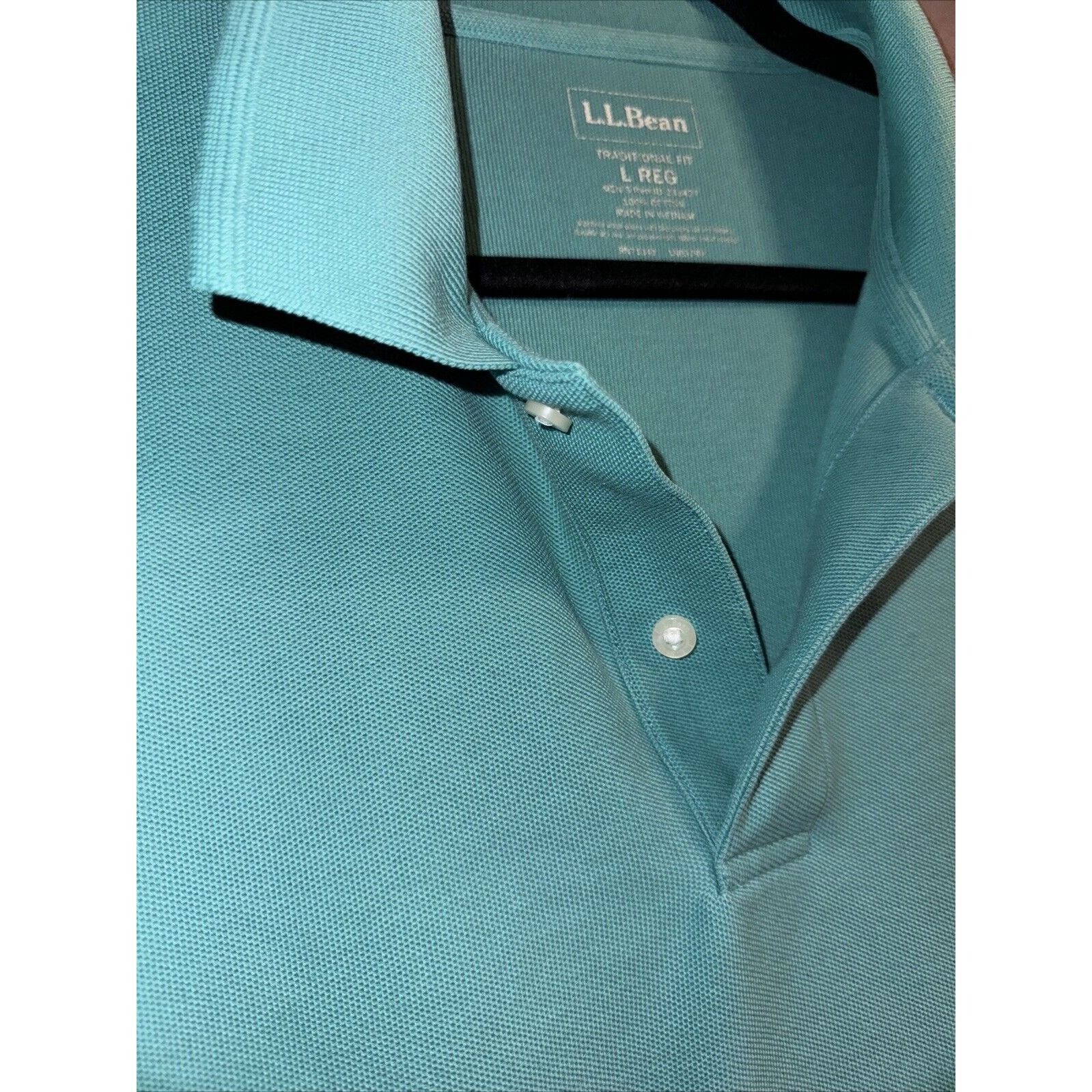 Other LL Bean 233437 Polo Shirt Mens Large Green Traditional Fit B Size US L / EU 52-54 / 3 - 8 Thumbnail