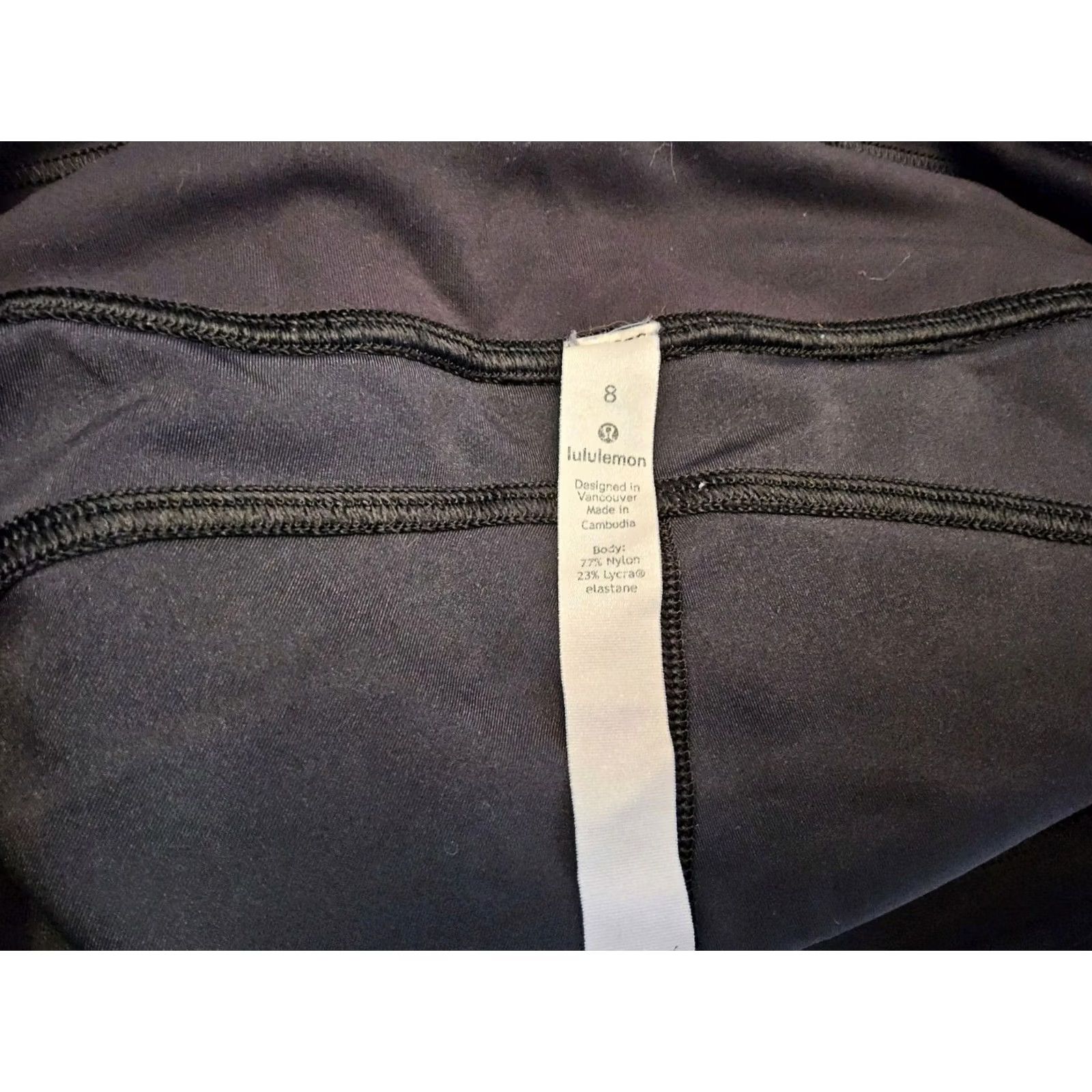 Lululemon Lululemon Wunder Train High-Rise Tight Athletic Leggings Size 8 Black Women's Leggings Activewear - 25" Inseam, Ankle Style, Regular Fit, Pre-owned Size 30" / US 8 / IT 44 - 5 Thumbnail