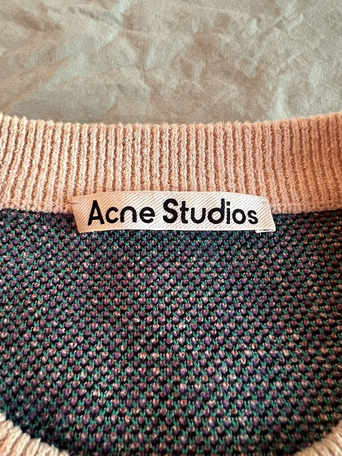 Acne Studios Acne floragatan knitted sweater Size US XL / EU 56 / 4 - 6 Thumbnail