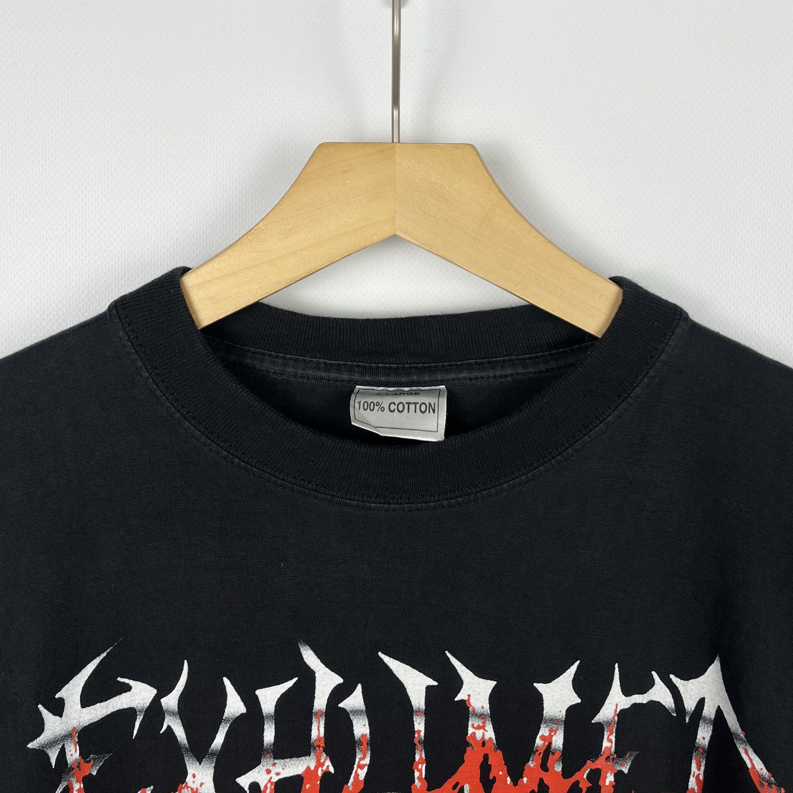 Band Tees Vintage Exhumed Rare Gore Metal Long Sleeve T Shirt 90’s Size US XL / EU 56 / 4 - 3 Thumbnail