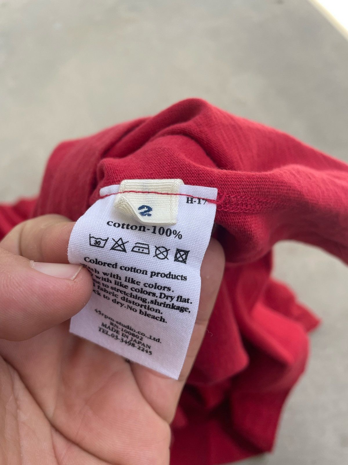 45rpm × Japanese Brand 45rpm POLO TEE Size US M / EU 48-50 / 2 - 6 Thumbnail