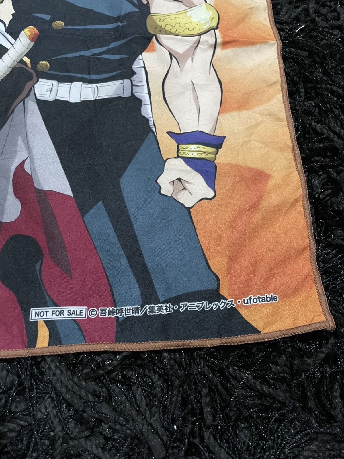 Anime Tengen Uzui & Kyojuro Rengoku Demon Slayer handkerchief 20” Size ONE SIZE - 4 Thumbnail
