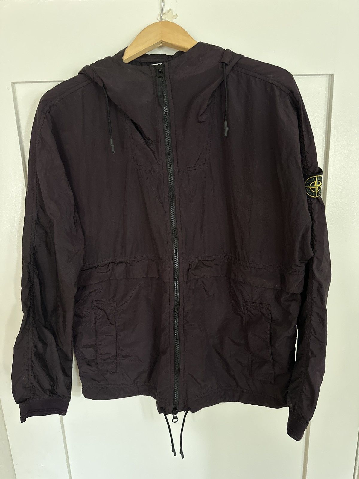 Stone Island Stone Island Nylon Metal Jacket Burgundy Large Size US L / EU 52-54 / 3 - 1 Thumbnail