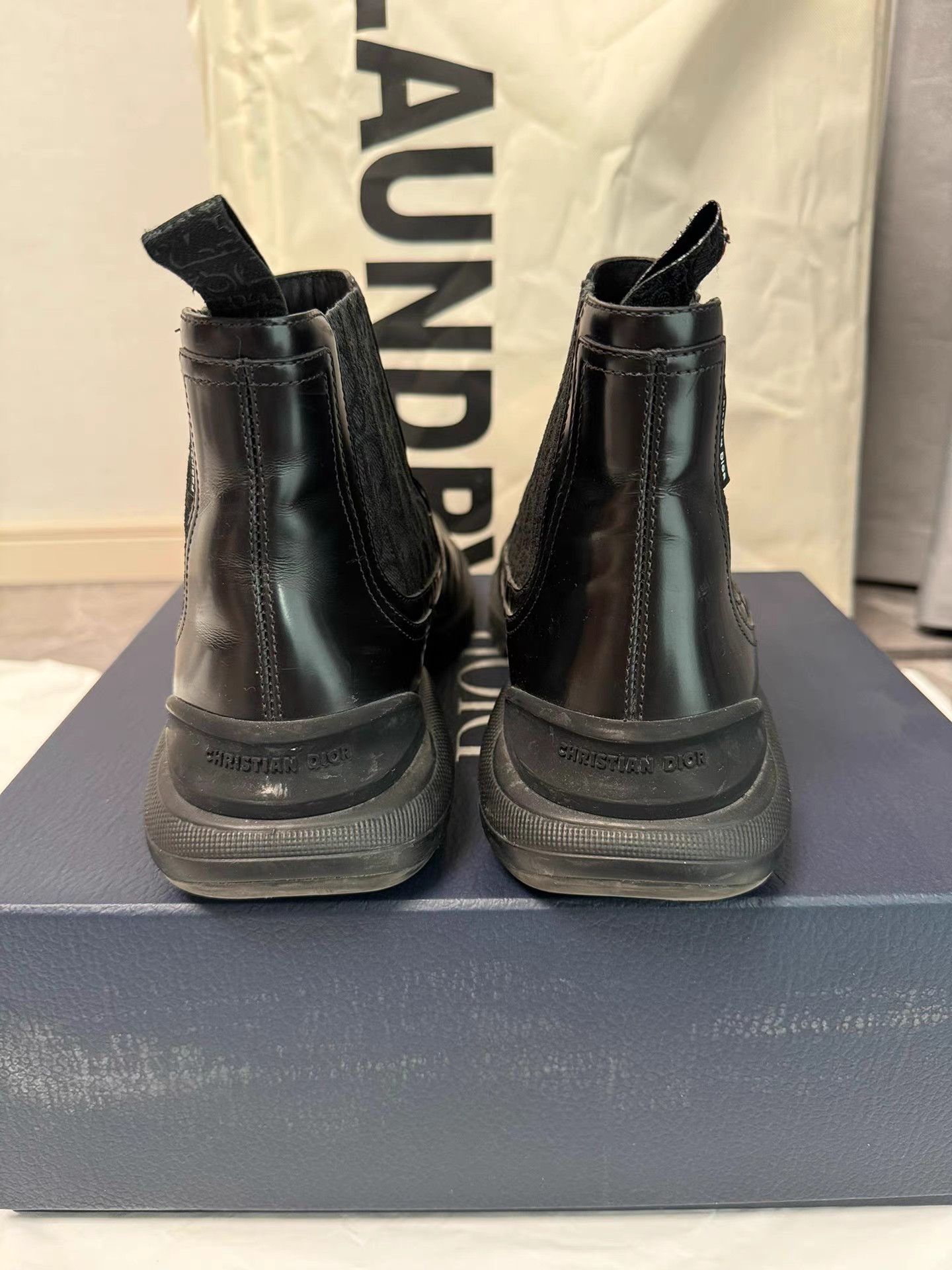 Dior Dior Oblique Chelsea Boots K6 Size US 7 / EU 40 - 4 Thumbnail
