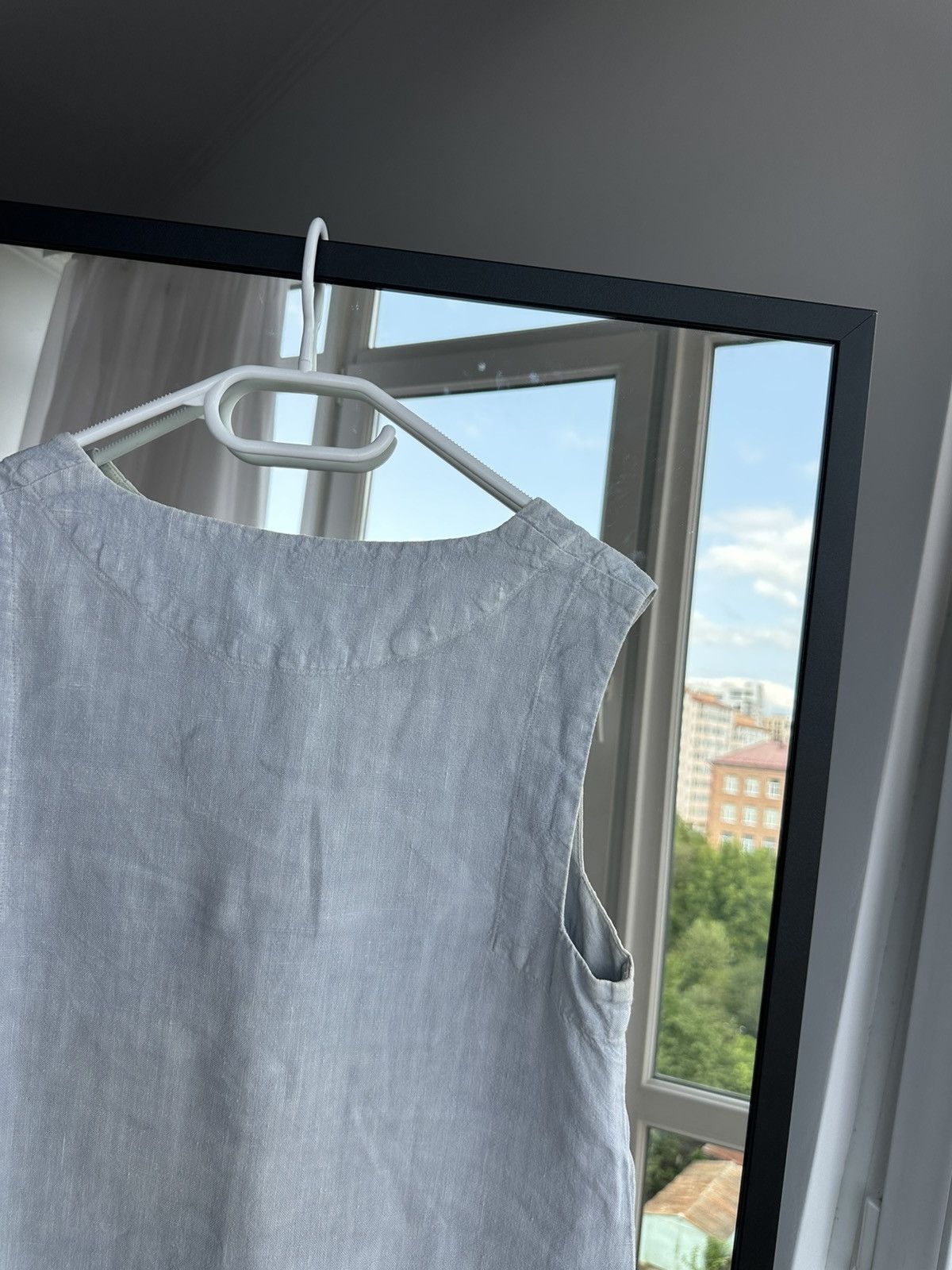 OSKA OSKA 100% Linen Sleeveless Tunic Dress Minimalist Lagom Size M / US 6-8 / IT 42-44 - 10 Thumbnail