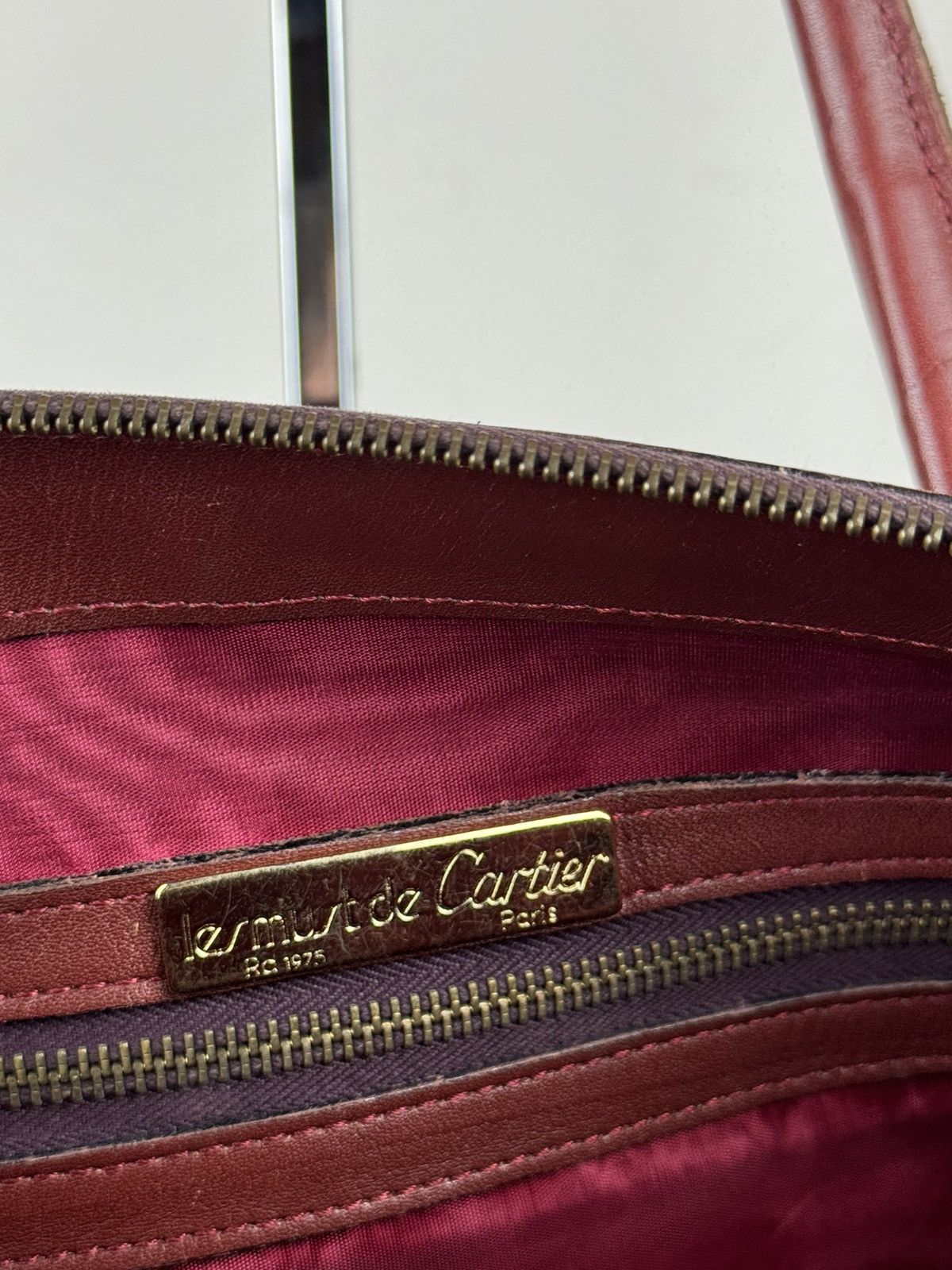 Cartier Vintage Cartier Bowling Boston bag original luxury item Size ONE SIZE - 6 Thumbnail