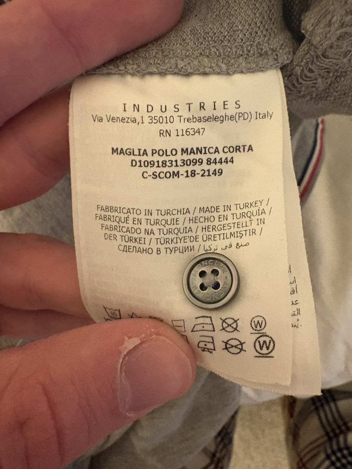 Moncler Moncler polo shirt Size US M / EU 48-50 / 2 - 5 Thumbnail