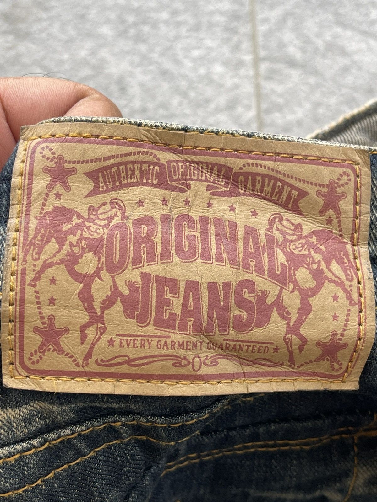 Japanese Brand × Vintage Vintage Original Jeans denim Pants Size 32" / US 10 / IT 46 - 10 Thumbnail