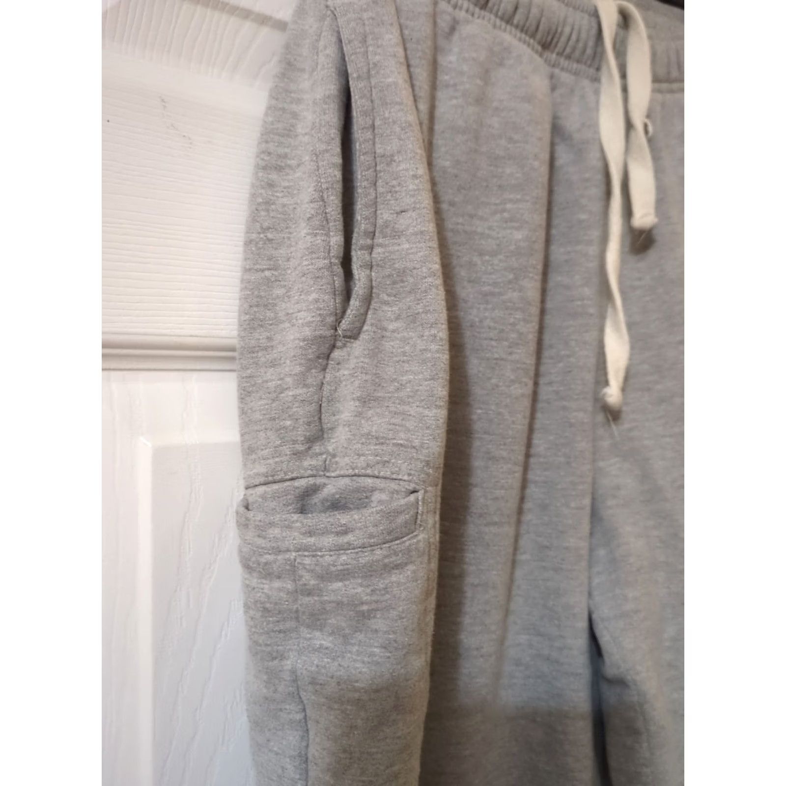 Vintage VINTAGE Team Apparel Philadelphia Eagles Small Sweatpants Drawstring Pockets Gray Size US 29 - 4 Thumbnail
