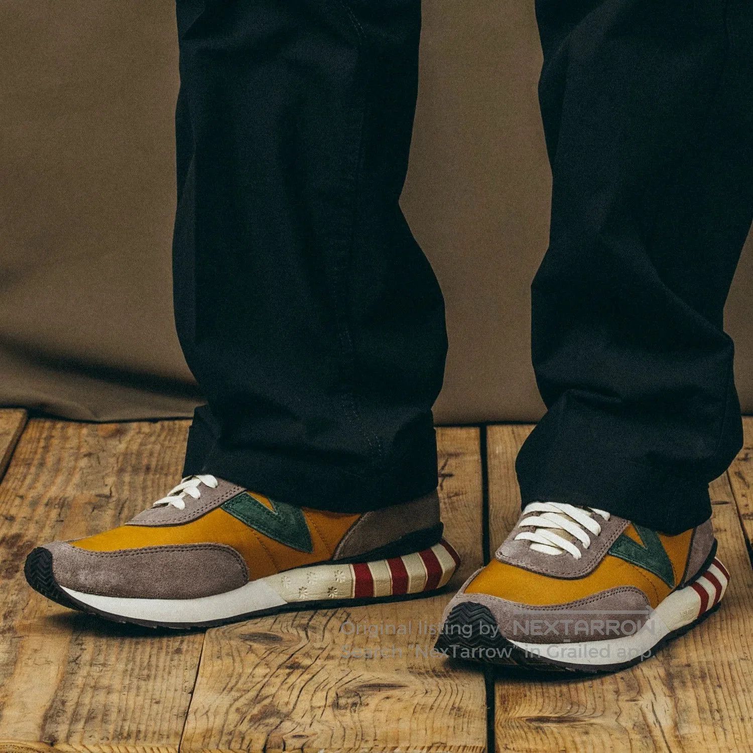 visvim attica casual sneakers.