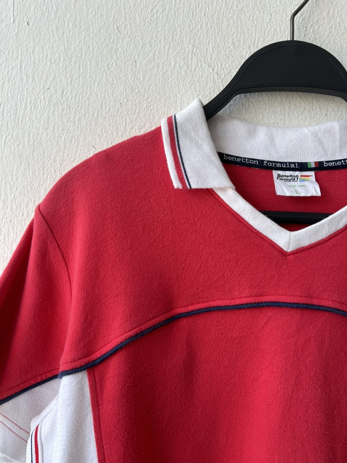 Benetton Benetton Formula 1 Collar Shirt Size L / US 10 / IT 46 - 7 Thumbnail