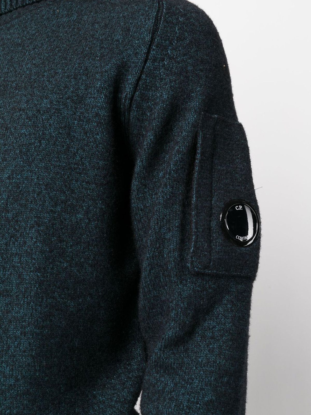 C.P. Company o1y1224 Turtleneck Sweater in Blue Size US S / EU 44-46 / 1 - 5 Thumbnail