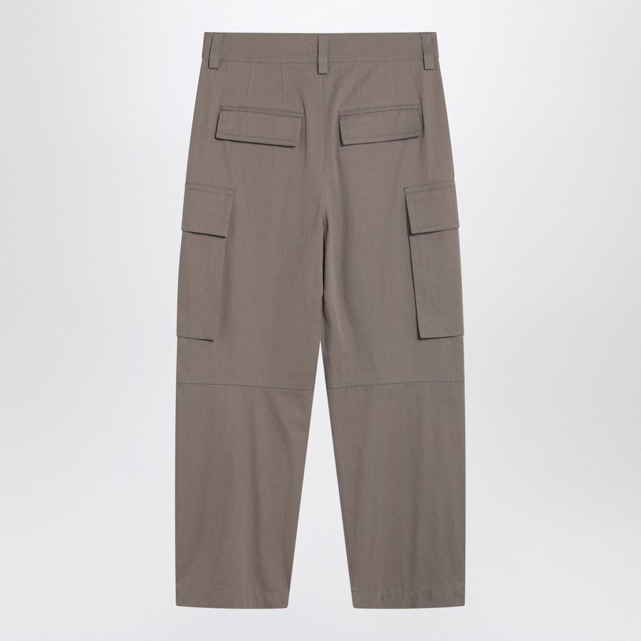 Bottega Veneta o1d2blof0825 Cotton Twill Cargo Pants in Light Brown Size US 30 / EU 46 - 2 Thumbnail