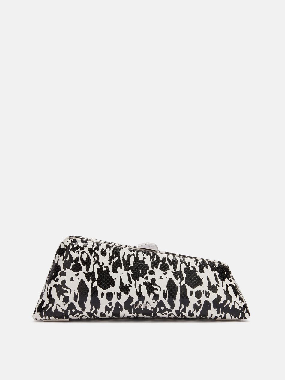 The Attico o1mle0525 Size: OS / Animalier Print Long Night Clutch Size ONE SIZE - 1 Thumbnail