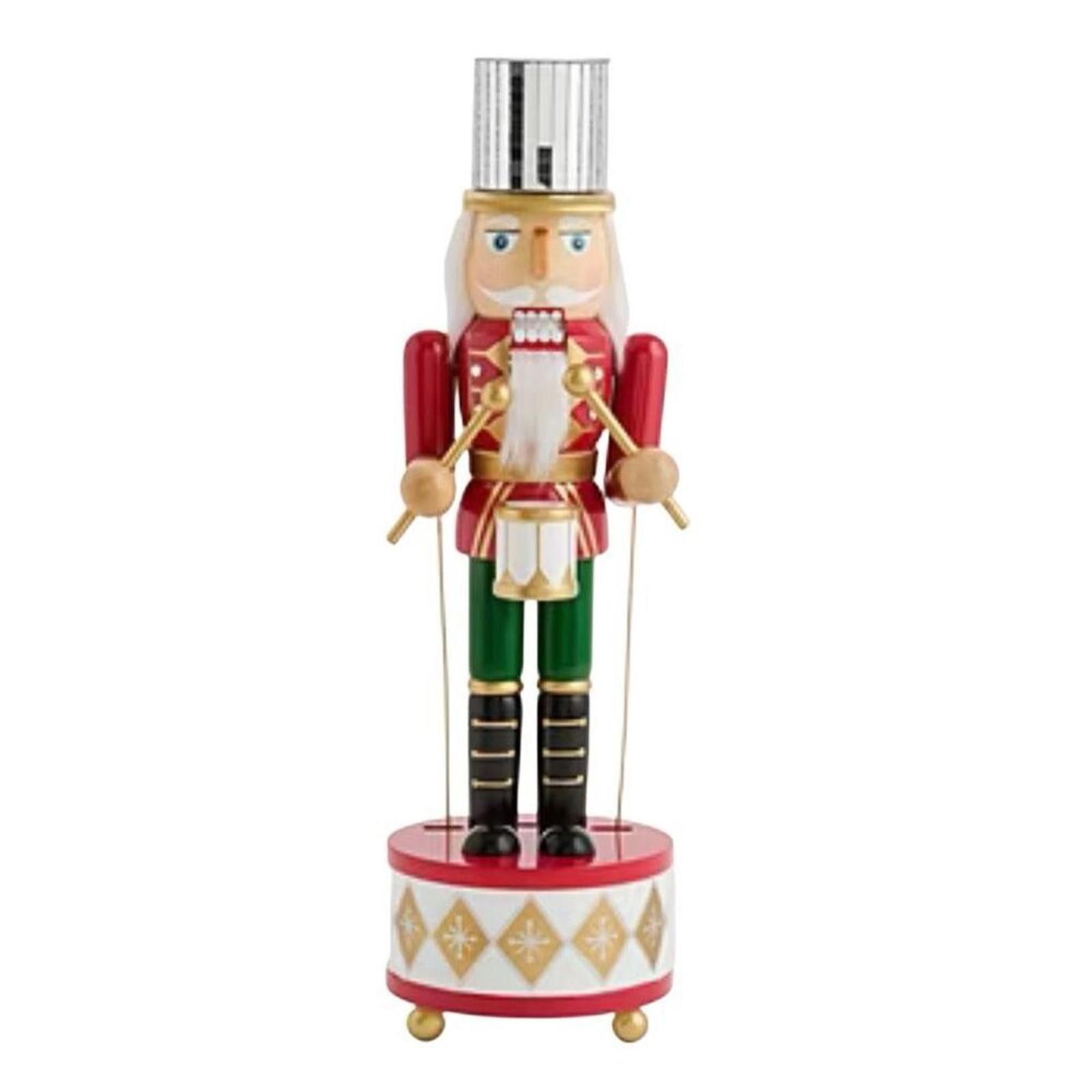 NBDN Nobrandedon Trumpet Soldier Musical Nutcracker 14” Christmas Decor Size ONE SIZE - 1 Thumbnail