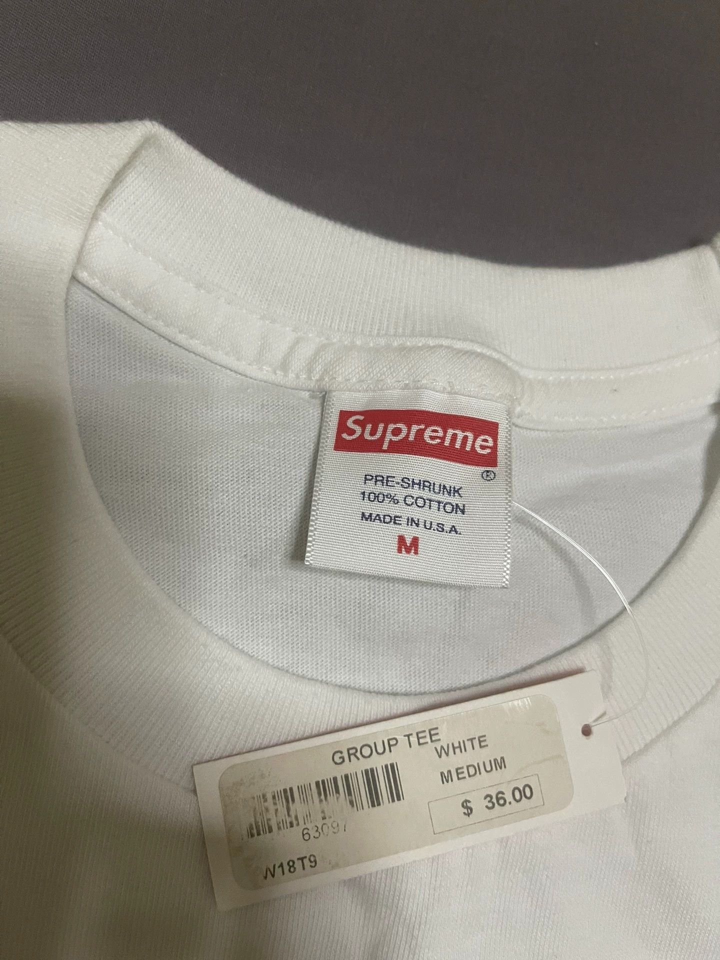Supreme Supreme Comic Girl Group Tee White M SS NWT - Back Ox Size US M / EU 48-50 / 2 - 3 Thumbnail