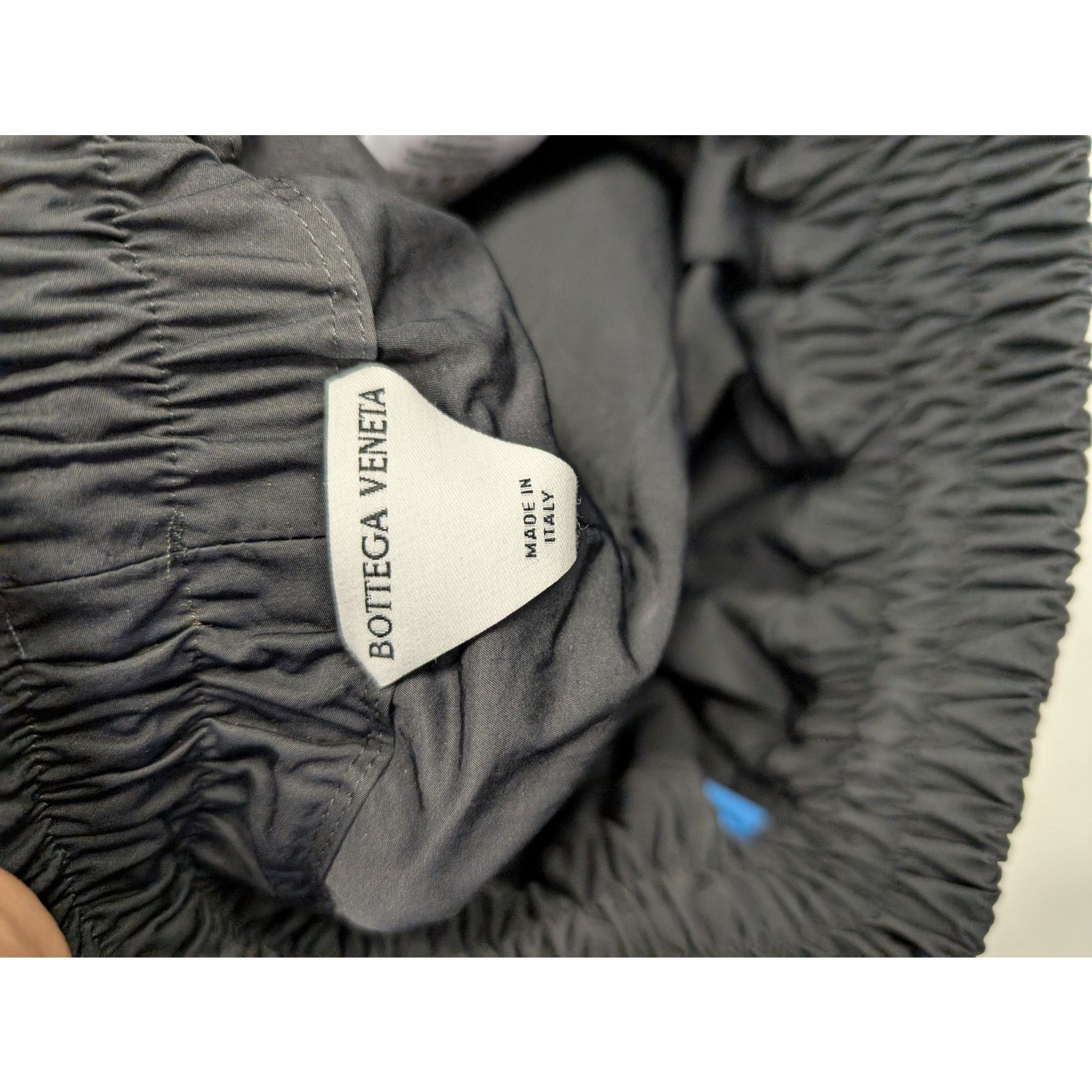 Bottega Veneta o1rshd1 Tech Nylon Trousers Pant in Black/Pacific Size US 30 / EU 46 - 13 Thumbnail