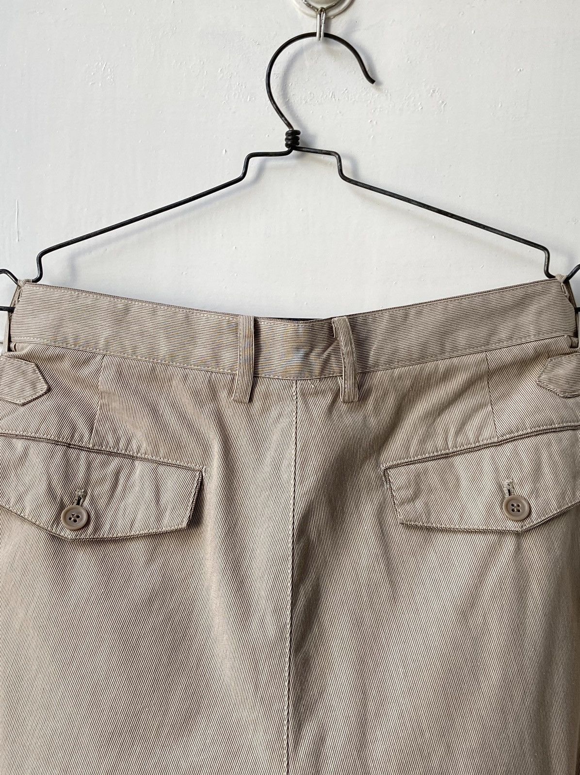 Yohji Yamamoto A.A.R Yohji Yamamoto Durban Cream Long Pants Size US 30 / EU 46 - 6 Thumbnail