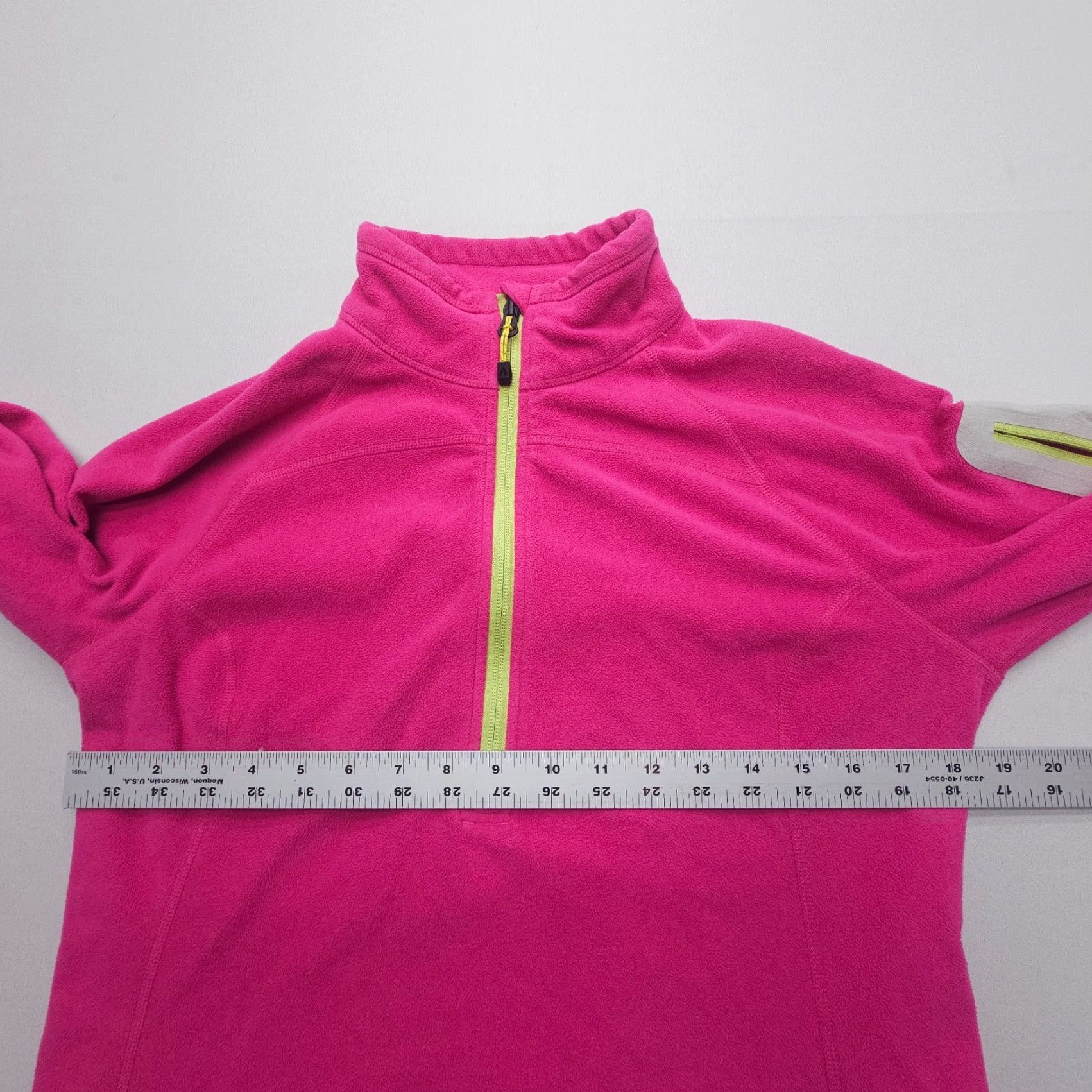 Eddie Bauer VINTAGE Eddie Bauer First Ascent Half Zip Fleece Pullover Light Jacket Size Large Pink Size L / US 10 / IT 46 - 7 Thumbnail