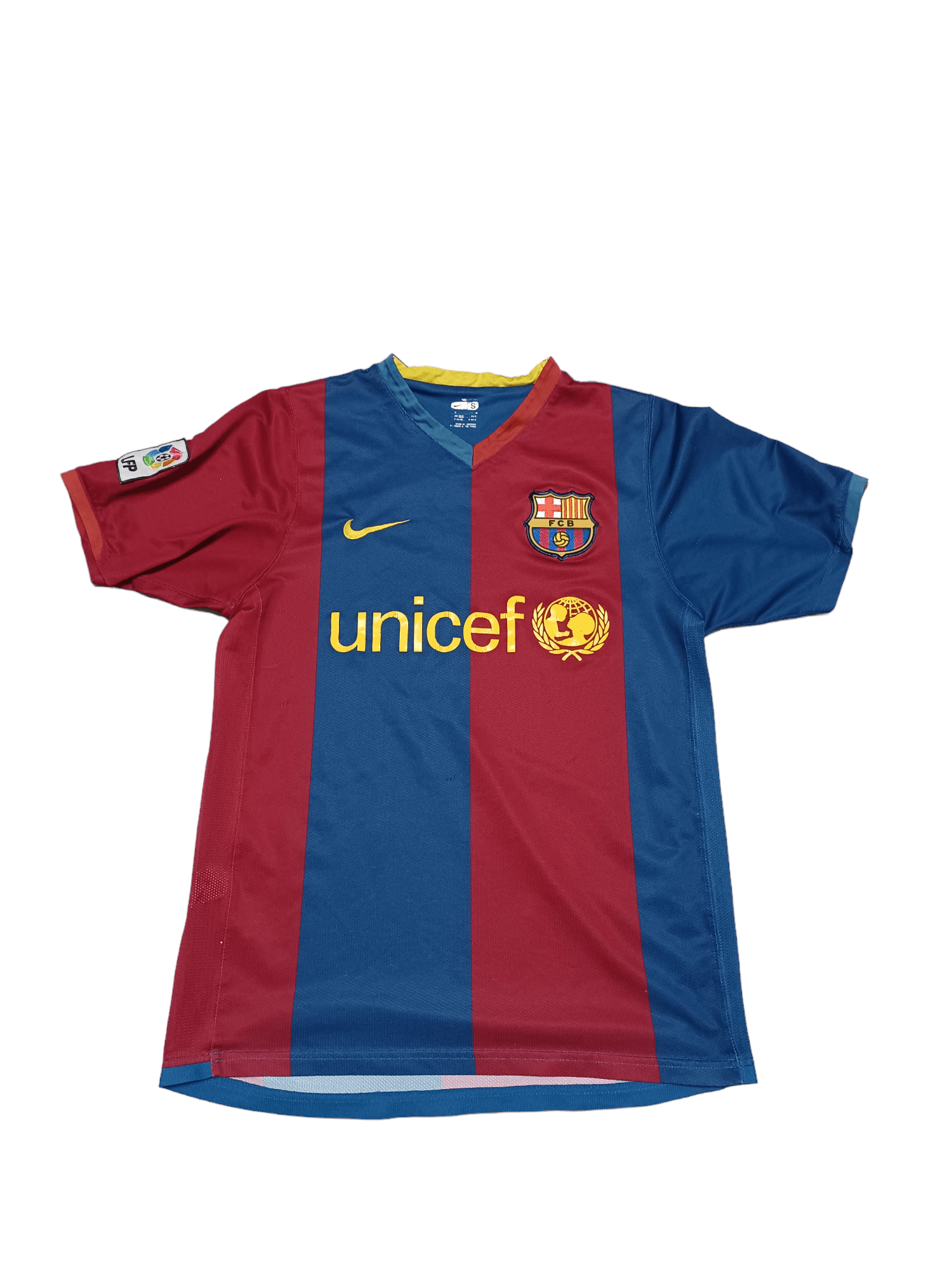 Nike 2006/2007 VINTAGE BARCELONA KIT SOCCER JERSEY NIKE FOOTBALL Size US S / EU 44-46 / 1 - 1 Thumbnail