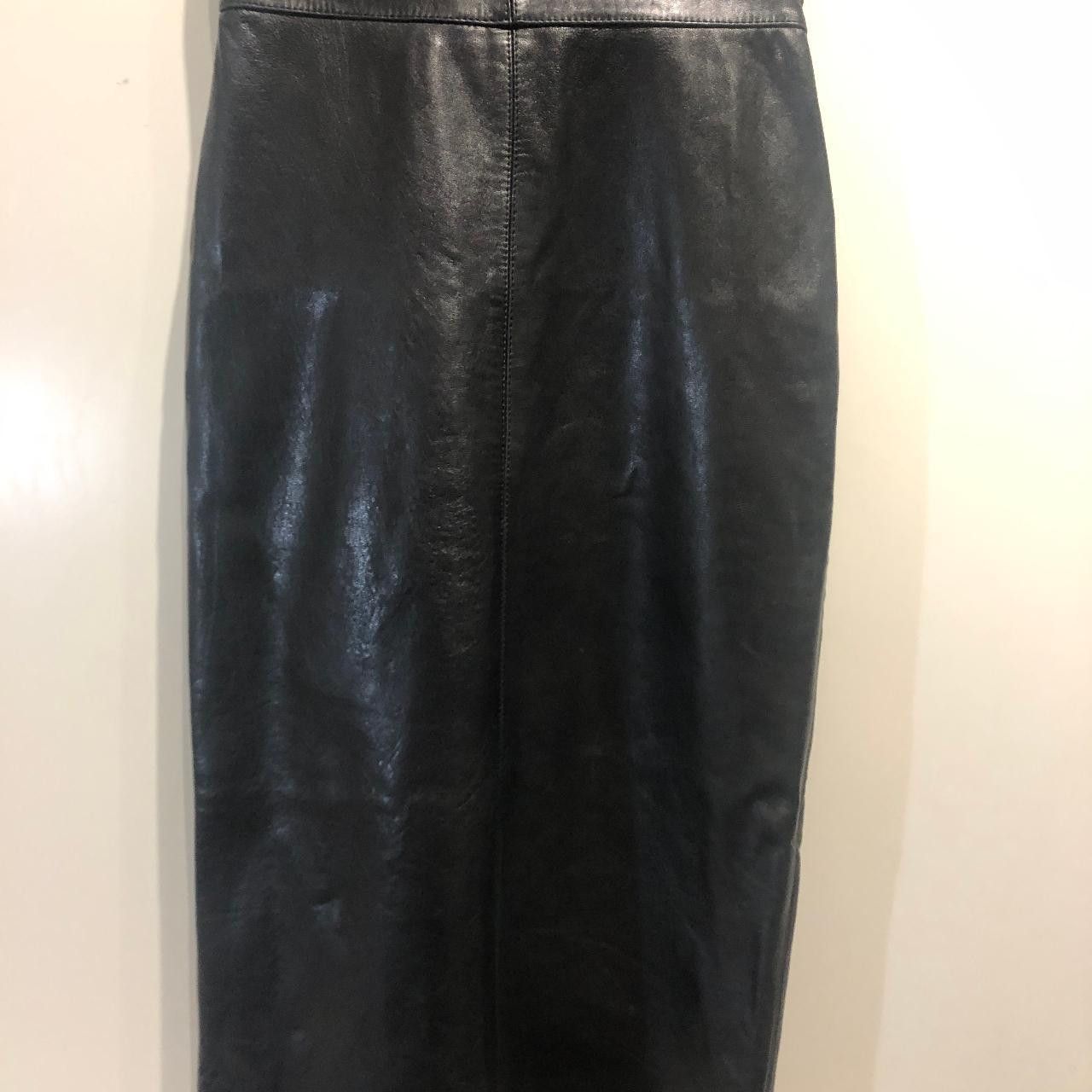 Other black leather skirt Size 28" / US 6 / IT 42 - 7 Thumbnail
