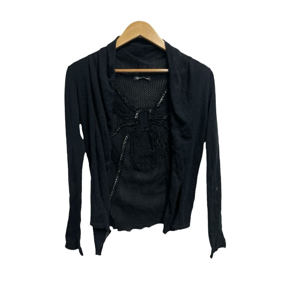 Hysteric Glamour Hysteric glamour spider knit cardigan | Grailed