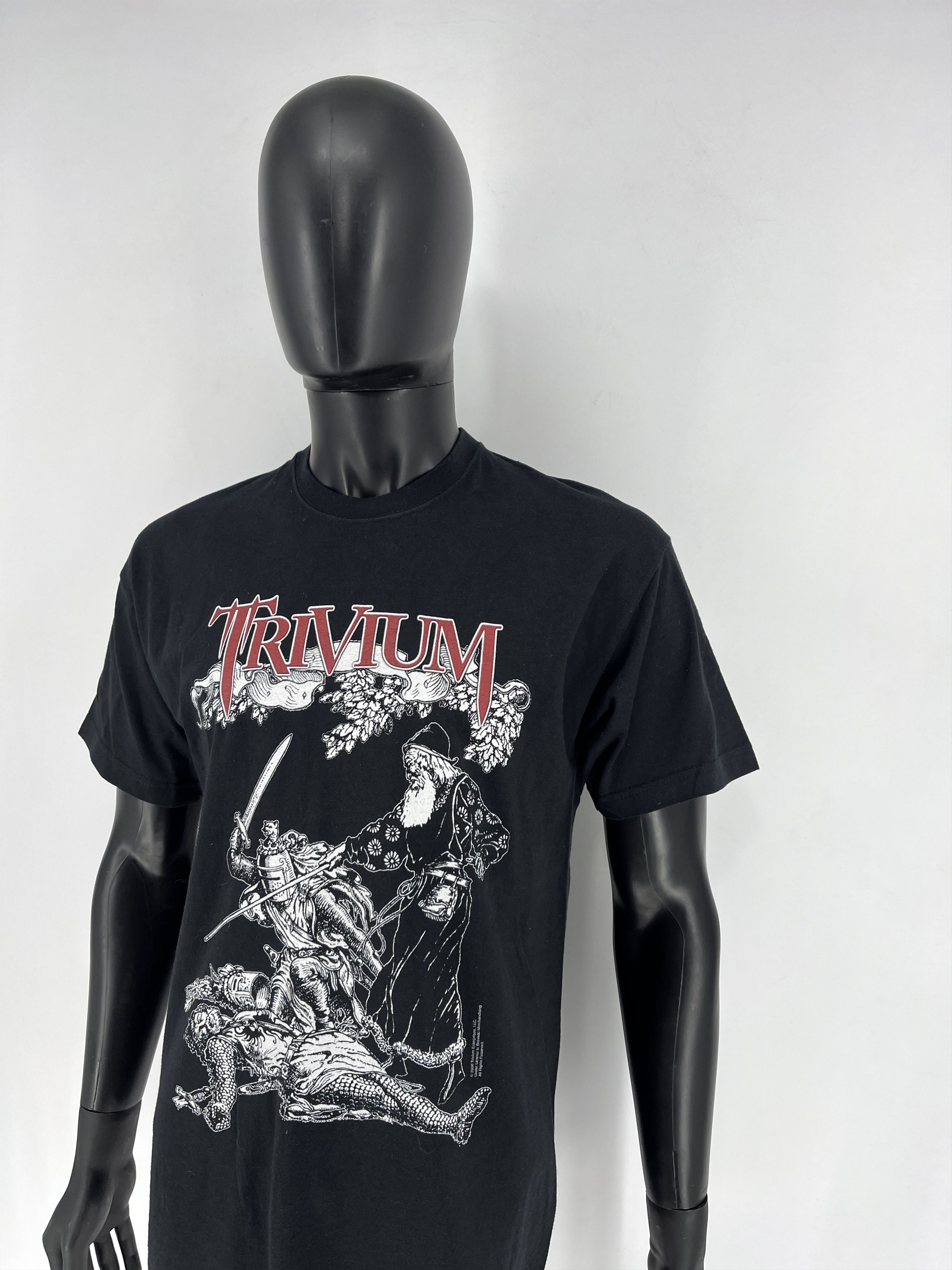 Band Tees Vintage Y2K Triviumn Tour Size M Horror Fece Size US M / EU 48-50 / 2 - 5 Thumbnail