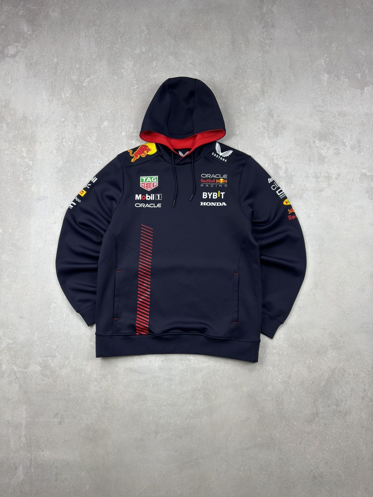 Red Bull Red Bull Racing F1 Team 2023 Blue Pepe Jeans Hoodie Pullover Size US L / EU 52-54 / 3 - 1 Thumbnail