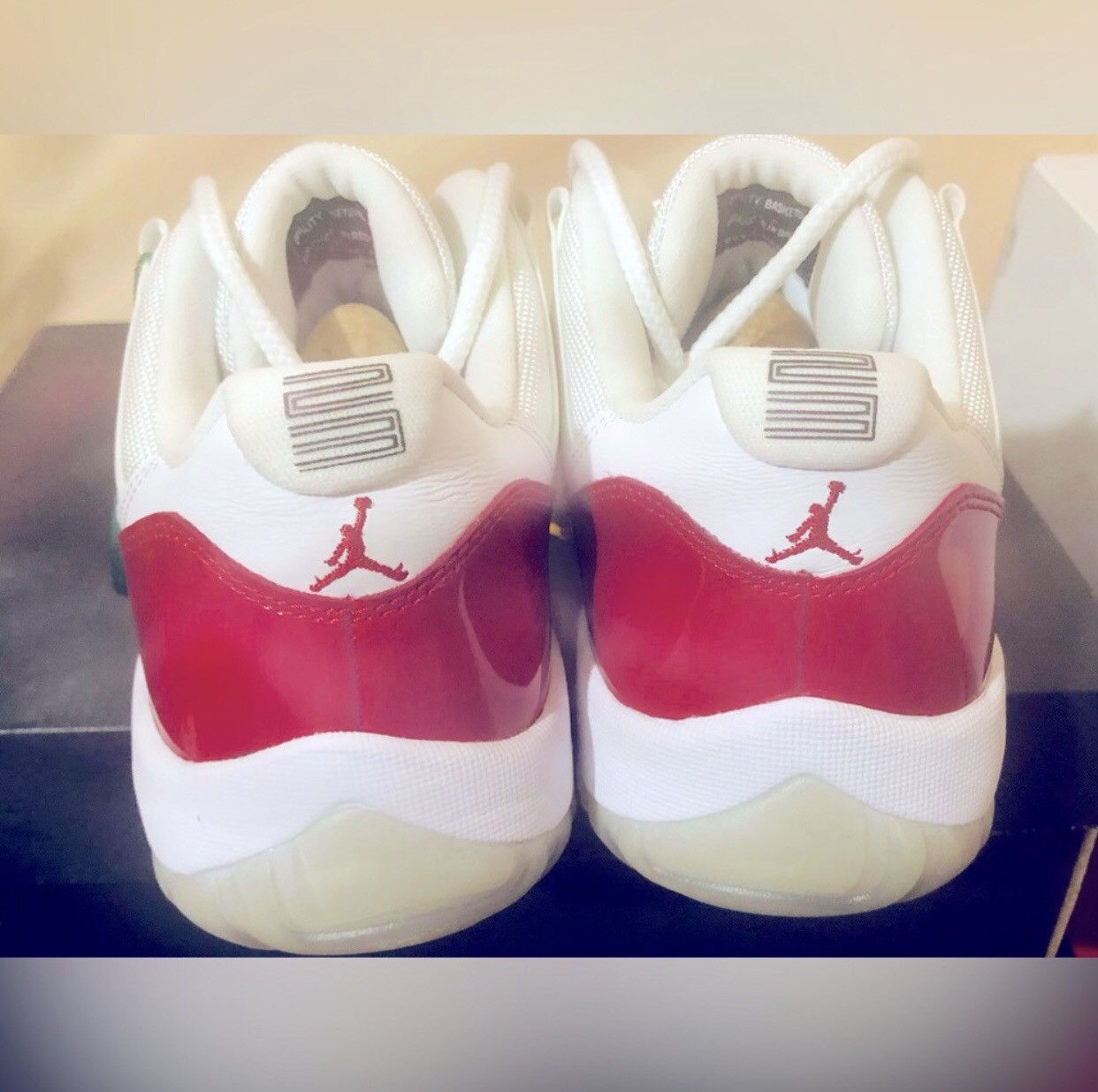 Jordan Brand Jordan 11 Low Cherry Retro - Exclusive limited stock Size US 9.5 / EU 42-43 - 5 Thumbnail
