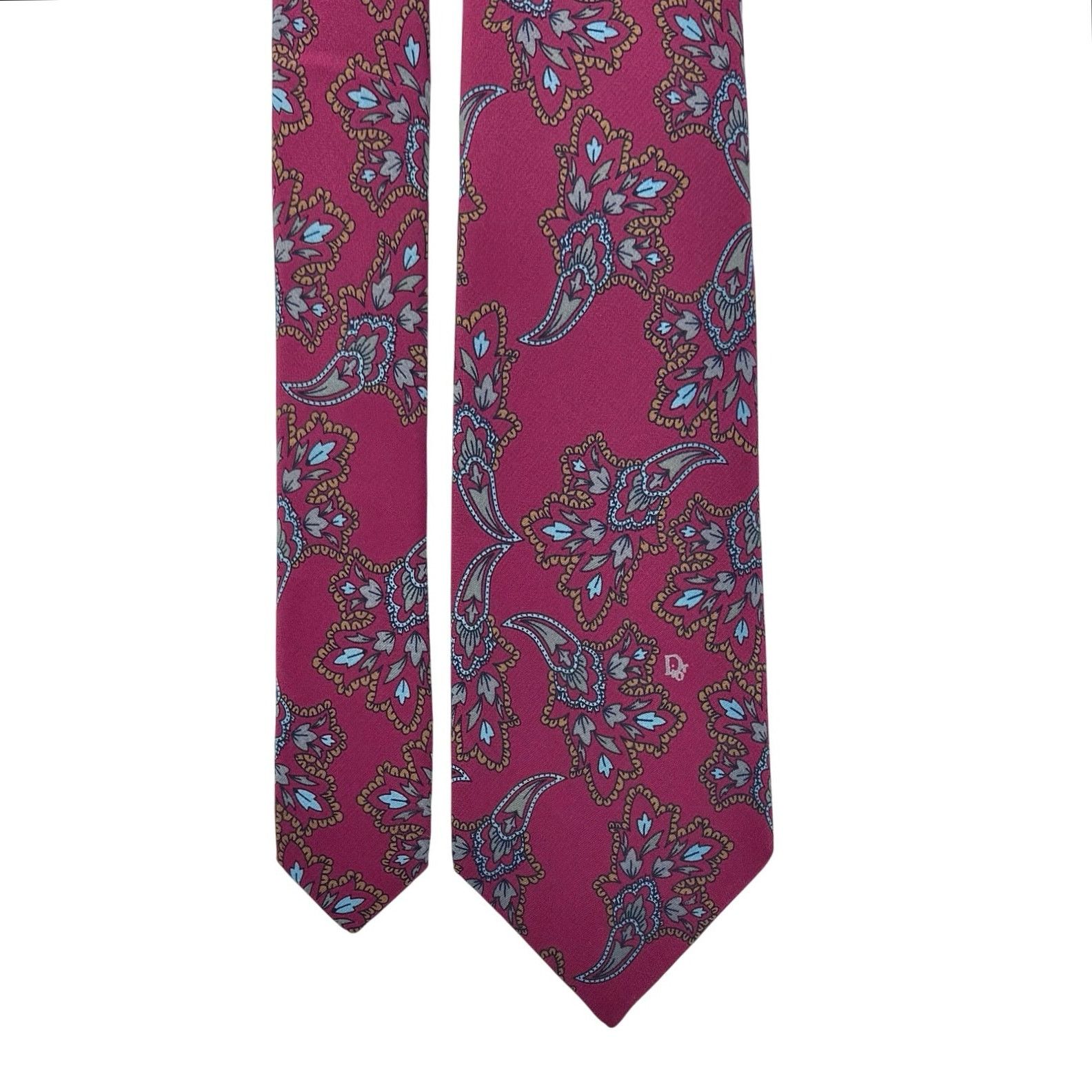 Christian Dior Monsieur Christian Dior Abstract Pattern Tie Size ONE SIZE - 1 Thumbnail