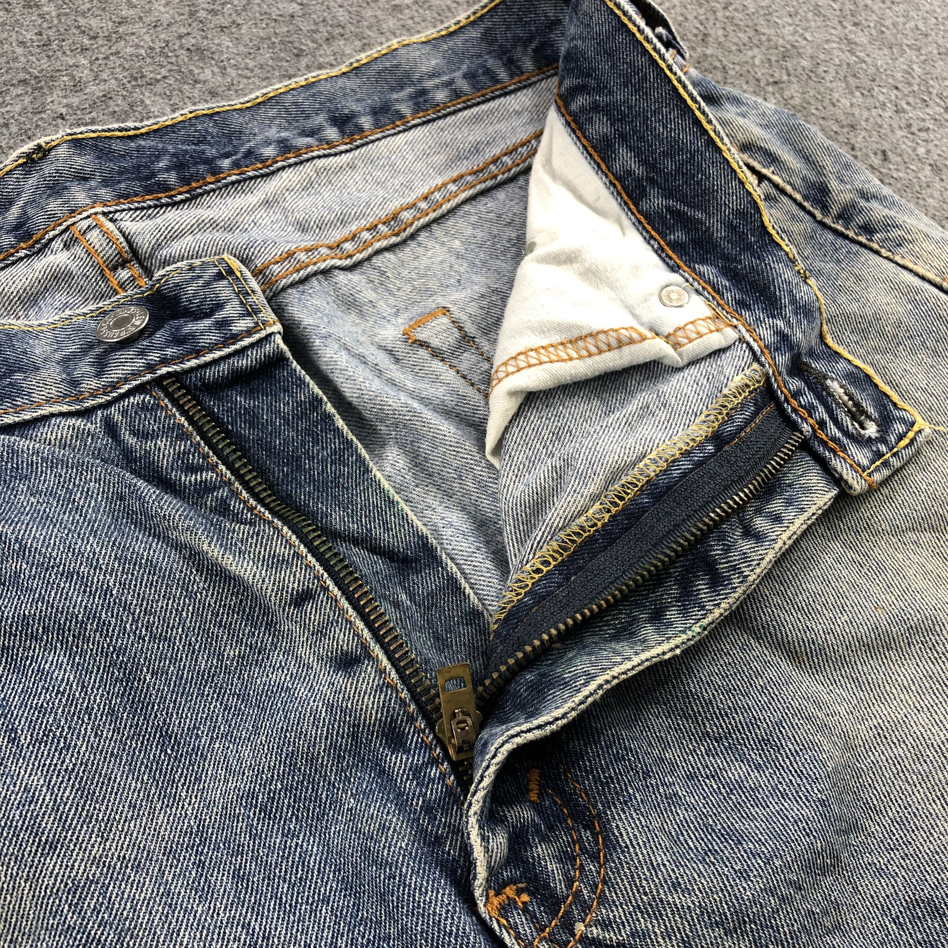 Levi's Vintage Light Wash Levis 505 Jeans-J2073 Size US 38 / EU 54 - 10 Thumbnail